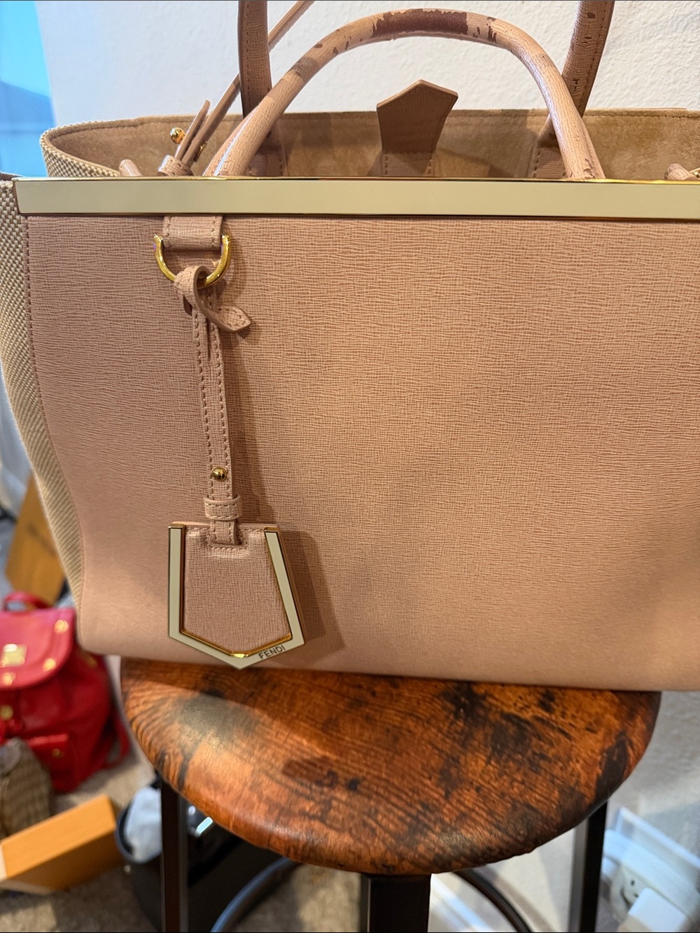 authentic Fendi bag in great condition with minor wear